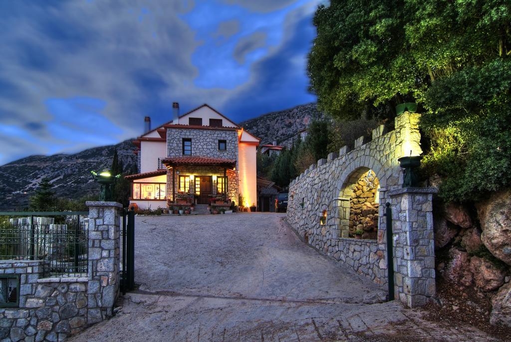 Nefeles Hotel Aráhova Kültér fotó